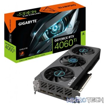 Gigabyte GeForce RTX 4060 Ti EAGLE 8GB GDDR6 128-Bit PCIe 4.0 Graphics Card