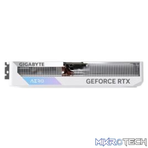 Gigabyte GeForce RTX 4070 SUPER AERO OC 12GB GDDR6X 192-bit PCIe 4.0 White Graphics Card - Image 3
