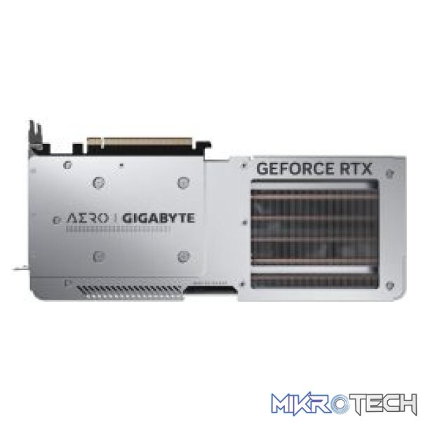 Gigabyte GeForce RTX 4070 SUPER AERO OC 12GB GDDR6X 192-bit PCIe 4.0 White Graphics Card - Image 4