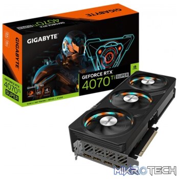Gigabyte GeForce RTX 4070 Ti SUPER GAMING OC 16GB GDDR6X 256-bit PCI-E 4.0 Graphics Card