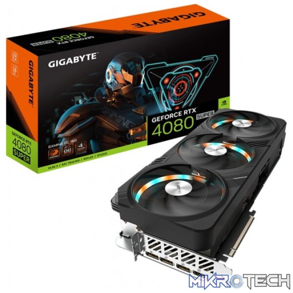 Gigabyte GeForce RTX 4080 SUPER GAMING OC 16GB GDDR6X 256-Bit PCI-E 4.0 Graphics Card Gigabyte GeForce RTX 4080 SUPER GAMING OC 16GB GDDR6X 256-Bit PCI-E 4.0 Graphics Card