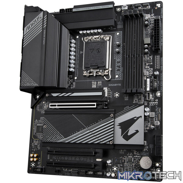 Gigabyte Intel B760 AORUS ELITE AX DDR4 Raptor Lake LGA 1700 ATX Desktop Motherboard - Image 3