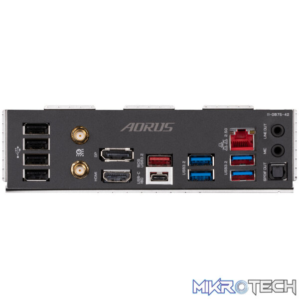 Gigabyte Intel B760 AORUS ELITE AX DDR4 Raptor Lake LGA 1700 ATX Desktop Motherboard - Image 4