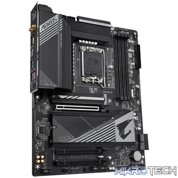 Gigabyte Intel B760 AORUS ELITE AX DDR5 Raptor Lake LGA 1700 ATX Desktop Motherboard - Image 3