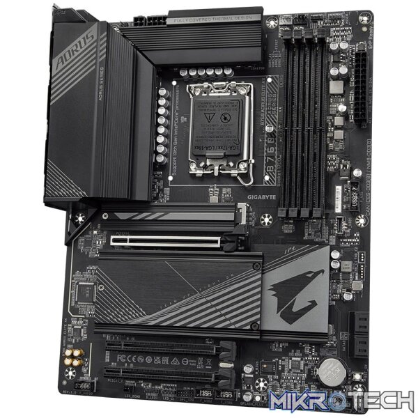 Gigabyte Intel B760 AORUS ELITE AX DDR5 Raptor Lake LGA 1700 ATX Desktop Motherboard - Image 4