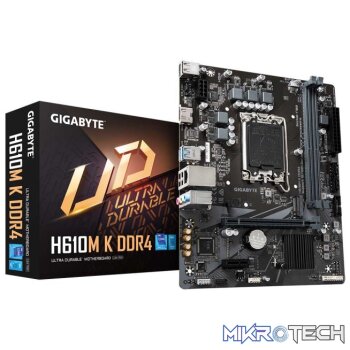 Gigabyte Intel H610M K LGA1700 DDR4 Micro ATX Motherboard