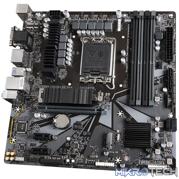 Gigabyte Intel Z690M DS3H DDR4 MicroATX Motherboard - Image 3