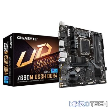Gigabyte Intel Z690M DS3H DDR4 MicroATX Motherboard