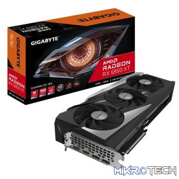 Gigabyte Radeon RX 6950 XT Gaming OC 16GB GDDR6 256-bit PCIe 4.0 Graphics Card