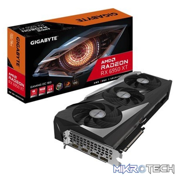 Gigabyte Radeon RX 6950 XT Gaming OC 16GB GDDR6 256-bit PCIe 4.0 Graphics Card Gigabyte Radeon RX 6950 XT Gaming OC 16GB GDDR6 256-bit PCIe 4.0 Graphics Card