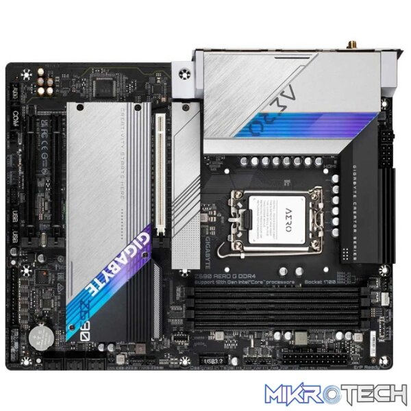 Gigabyte Z690 AERO G DDR4 Intel Z690 Alder Lake LGA1700 ATX Motherboard - Image 2