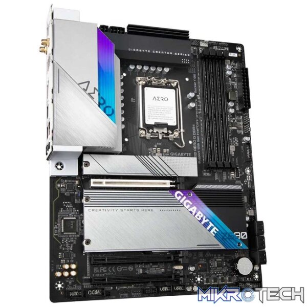 Gigabyte Z690 AERO G DDR4 Intel Z690 Alder Lake LGA1700 ATX Motherboard - Image 3