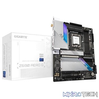Gigabyte Z690 AERO G Intel Z690 Alder Lake LGA1700 ATX DDR5 Motherboard