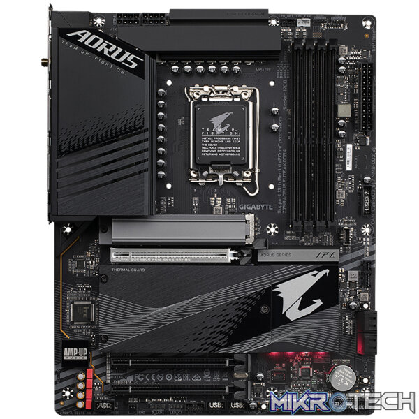 Gigabyte Z790 AORUS ELITE AX DDR4 Intel LGA 1700 ATX Motherboard - Image 2