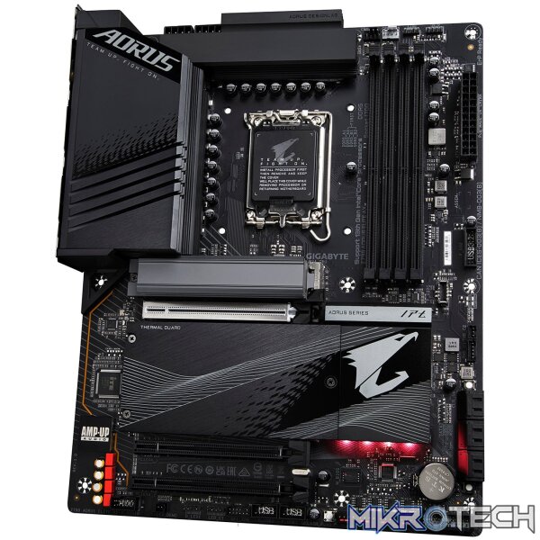 Gigabyte Z790 AORUS ELITE AX Intel Z790 Raptor Lake LGA 1700 ATX DDR5 Desktop Motherboard - Image 3