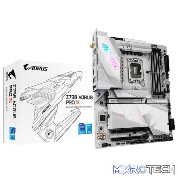 Gigabyte Z790 AORUS PRO X Intel Z790 LGA 1700 Raptor Lake Refresh DDR5 ATX Motherboard