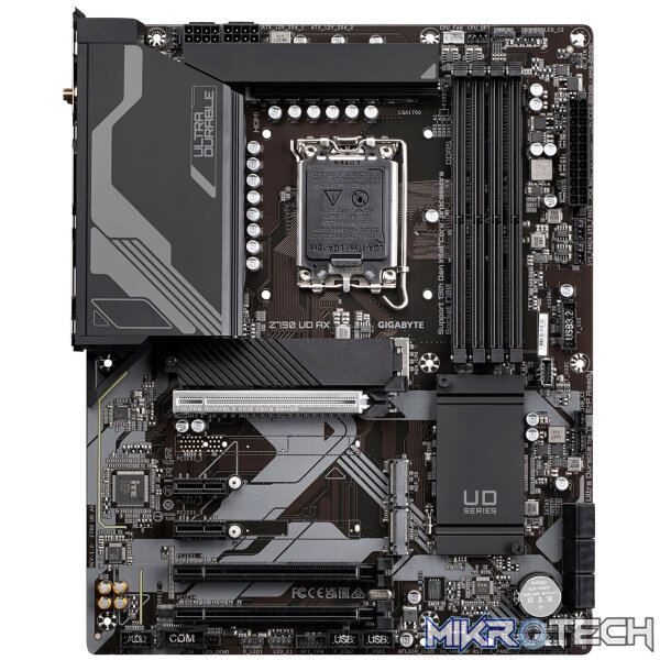 Gigabyte Z790 UD AX Intel Z790 Raptor Lake LGA 1700 ATX DDR5 WiFI 6E Desktop Motherboard - Image 2