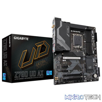 Gigabyte Z790 UD AX Intel Z790 Raptor Lake LGA 1700 ATX DDR5 WiFI 6E Desktop Motherboard