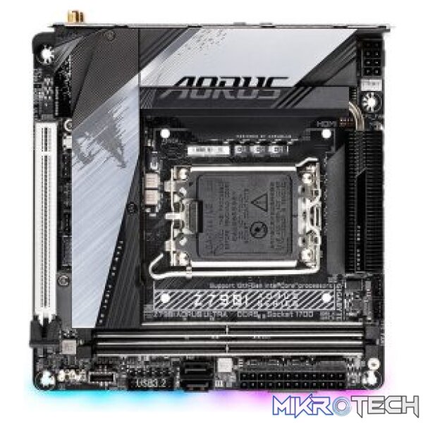 Gigabyte Z790I Aorus Ultra Intel LGA1700 Mini-ITX Gaming Motherboard - Image 3