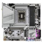 Gigabyte Z790M AORUS ELITE AX ICE Intel Z790 Chipset LGA1700 DDR5 Micro ATX Motherboard - Image 2