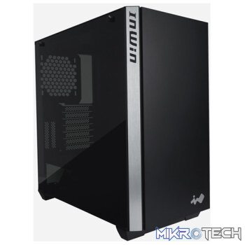 InWin 216 Mid Tower Black/Silver Gaming Chassis