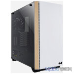 InWin 216 Mid Tower White with Wood Grain Finish Gaming Chassis