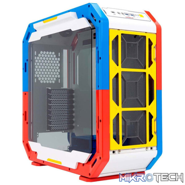 InWin Airforce Modular Design Full Tower Justice White Gaming Chassis - Image 2