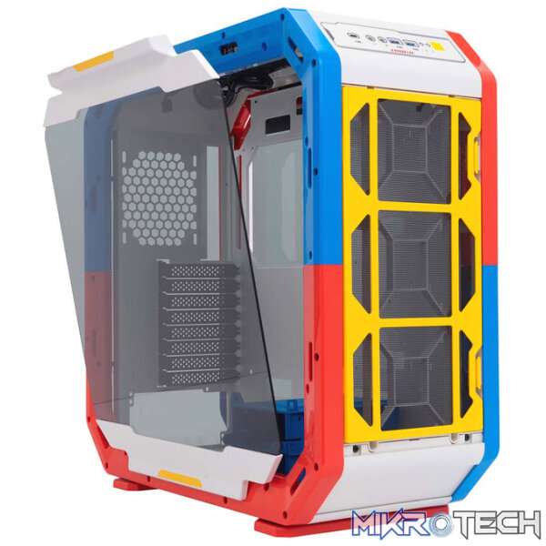 InWin Airforce Modular Design Full Tower Justice White Gaming Chassis - Image 3