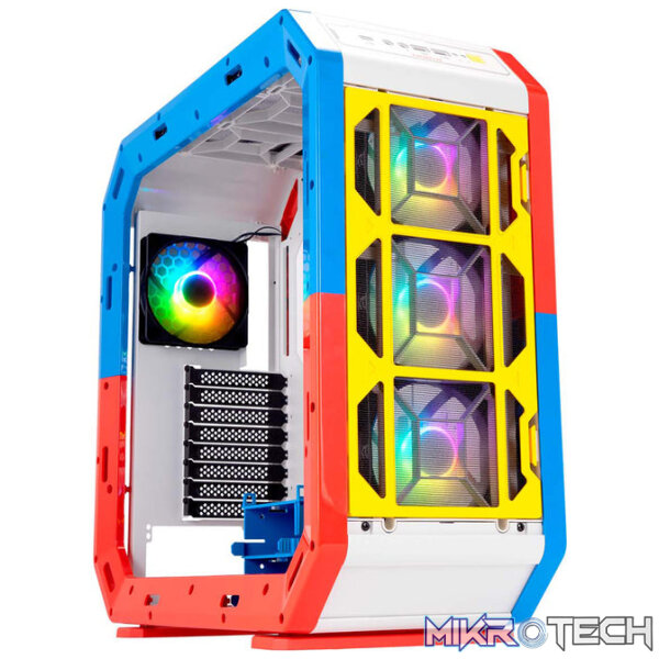 InWin Airforce Modular Design Full Tower Justice White Gaming Chassis InWin Airforce Modular Design Full Tower Justice White Gaming Chassis