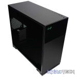InWin IW-CS-127BLK 127 Tempered Glass ARGB Steel Black ATX Mid-Tower Desktop Chassis - Image 3