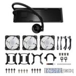 InWin MR36 360mm ARGB All-In-One Black Liquid CPU Cooler - Image 6