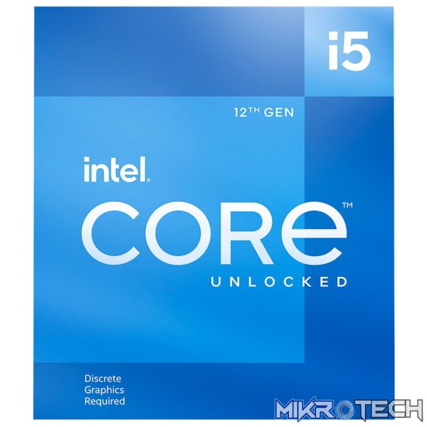 Intel 12th Gen 10 Core i5 12600KF Alder Lake CPU/Processor - Image 2