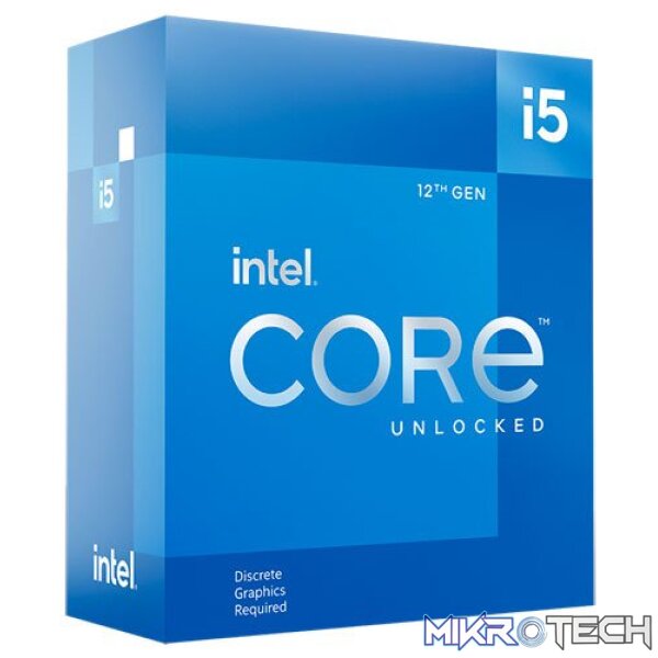 Intel 12th Gen 10 Core i5 12600KF Alder Lake CPU/Processor Intel 12th Gen 10 Core i5 12600KF Alder Lake CPU/Processor
