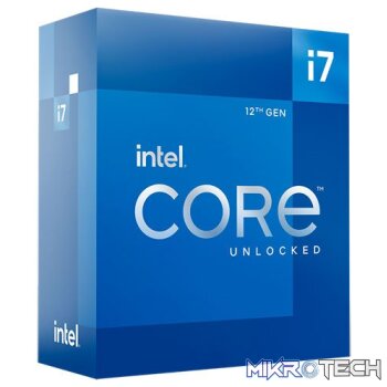 Intel 12th Gen 12 Core i7 12700K Alder Lake CPU/Processor