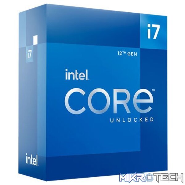 Intel 12th Gen 12 Core i7 12700K Alder Lake CPU/Processor Intel 12th Gen 12 Core i7 12700K Alder Lake CPU/Processor