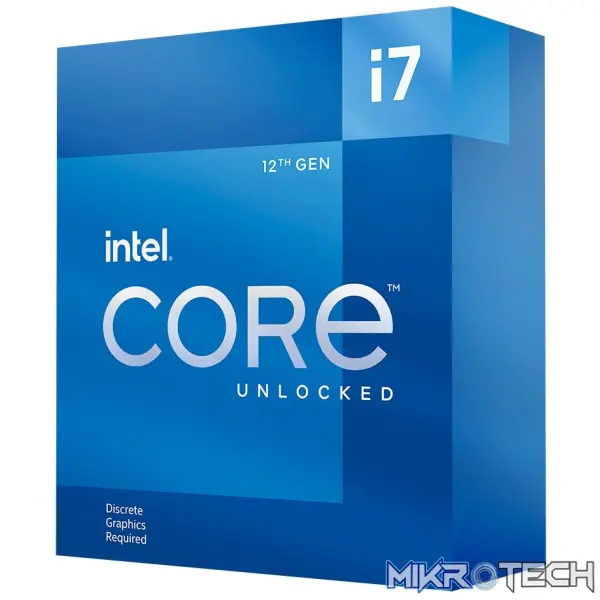 Intel 12th Gen 12 Core i7 12700KF Alder Lake CPU/Processor - Image 2