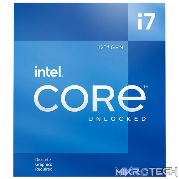 Intel 12th Gen 12 Core i7 12700KF Alder Lake CPU/Processor - Image 3