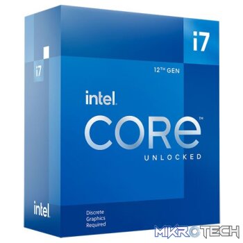 Intel 12th Gen 12 Core i7 12700KF Alder Lake CPU/Processor