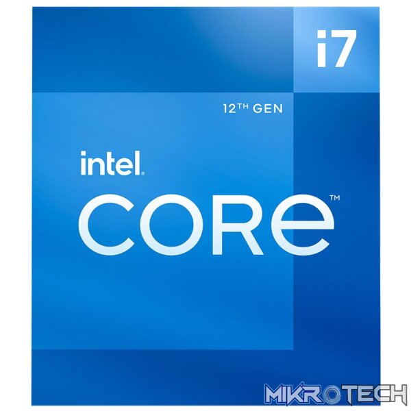 Intel Core i7 12700 12 Core Alder Lake CPU/Processor Intel Core i7 12700 12 Core Alder Lake CPU/Processor