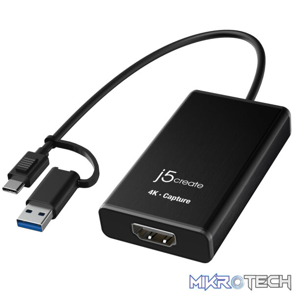 J5 Create JVA11 4K HDMI Capture Adapter - Image 2