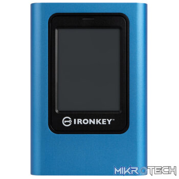 Kingston IKVP80ES/960G 960GB IronKey Vault Privacy 80 VP80ES FIPS 197 Encrypted Portable Solid State Drive