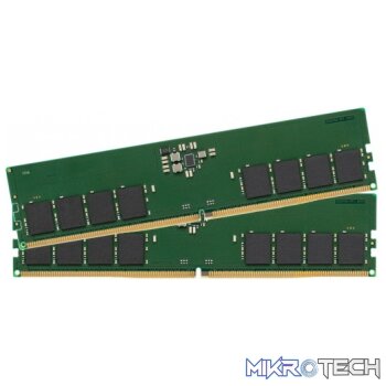 Kingston KVR48U40BS8K2-32 ValueRam 32GB (2x16GB) DDR5-4800MHz CL40 1.1V Green Desktop Memory
