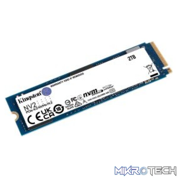 Kingston SNV2S/2000G NV2 2000G 2TB M.2 2280 PCIe 4.0 NVMe Solid State Drive - Image 2