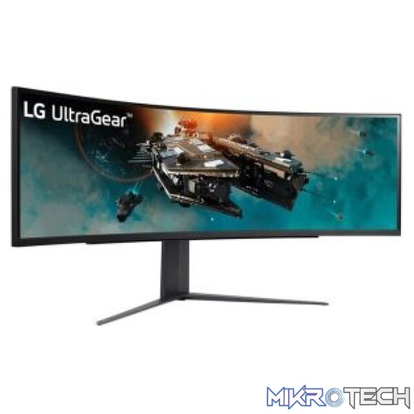 LG UltraGear 49GR85DC-B 49" DQHD 1ms 240Hz VA AMD FreeSync Premium Pro 1000R Curved Gaming Monitor - Image 3
