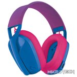 Logitech 981-001062 G435 LIGHTSPEED Blue Wireless Gaming Headset - Image 2