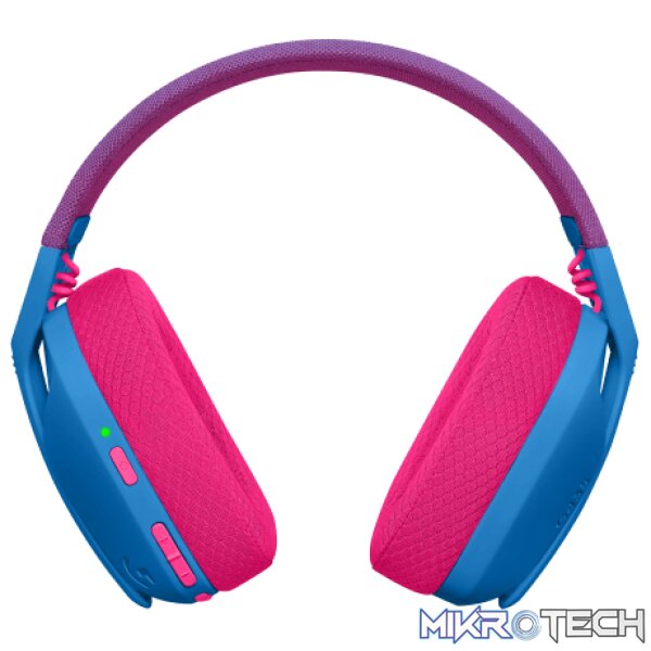 Logitech 981-001062 G435 LIGHTSPEED Blue Wireless Gaming Headset - Image 3