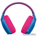 Logitech 981-001062 G435 LIGHTSPEED Blue Wireless Gaming Headset - Image 4