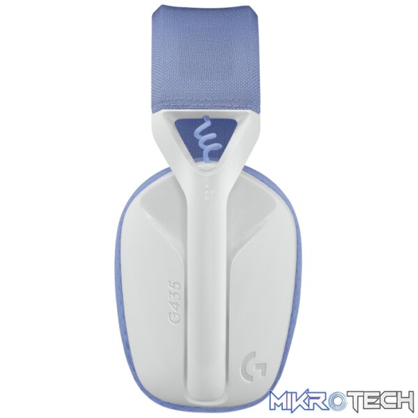 Logitech 981-001074 G435 LIGHTSPEED White Wireless Gaming Headset - Image 3