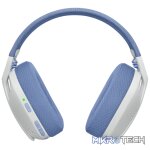 Logitech 981-001074 G435 LIGHTSPEED White Wireless Gaming Headset - Image 5