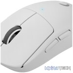 Logitech G PRO X SUPERLIGHT HERO 25k White Wireless Gaming Mouse - Image 4